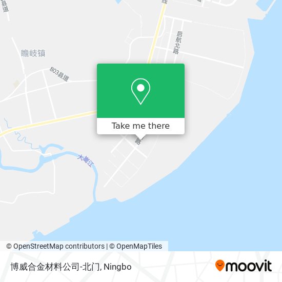 博威合金材料公司-北门 map