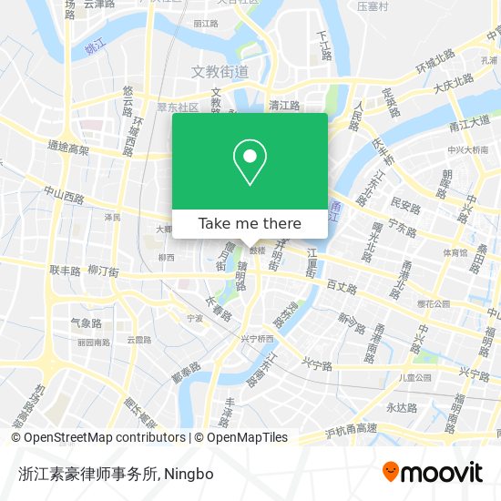 浙江素豪律师事务所 map