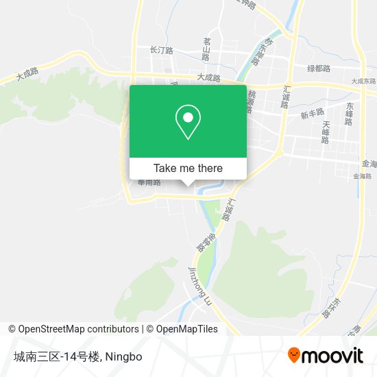 城南三区-14号楼 map