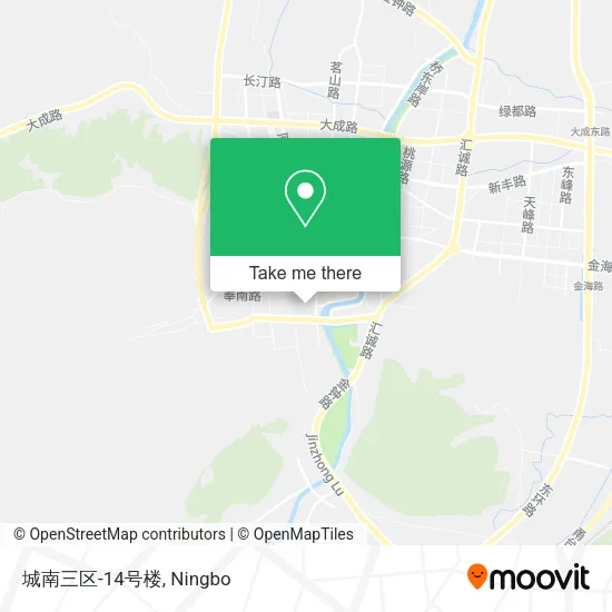 城南三区-14号楼 map