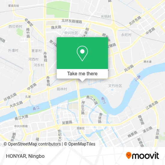 HONYAR map