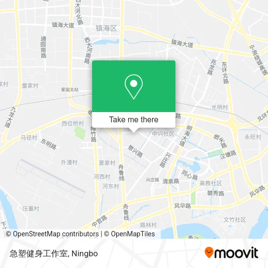 急塑健身工作室 map