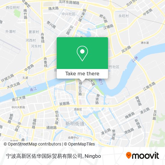 宁波高新区佑华国际贸易有限公司 map