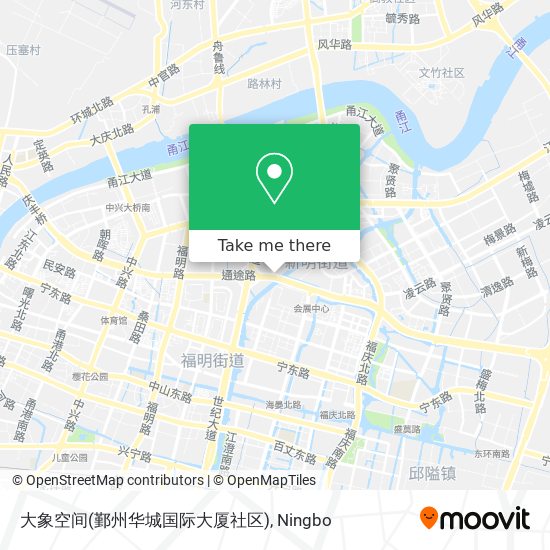 大象空间(鄞州华城国际大厦社区) map