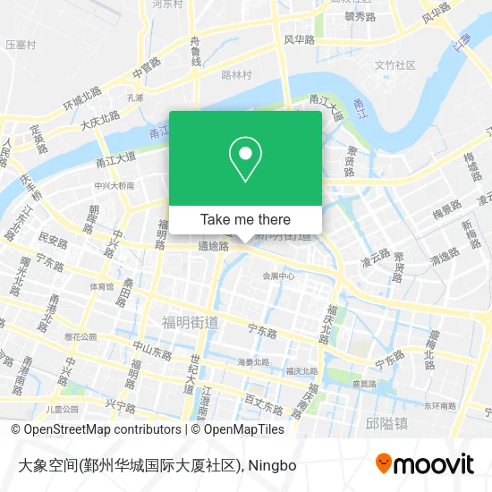 大象空间(鄞州华城国际大厦社区) map