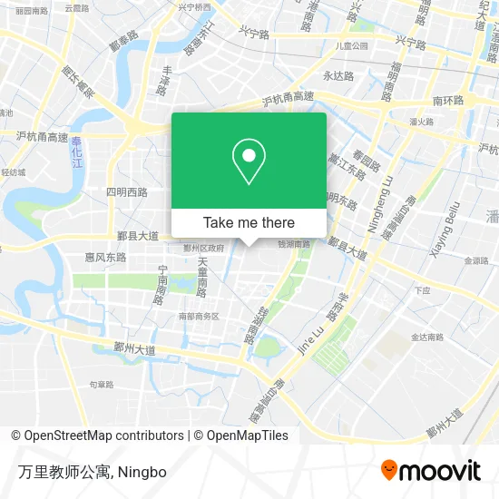 万里教师公寓 map