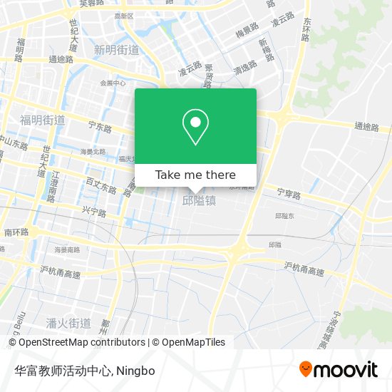 华富教师活动中心 map