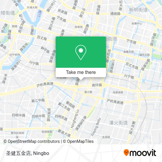 圣健五金店 map