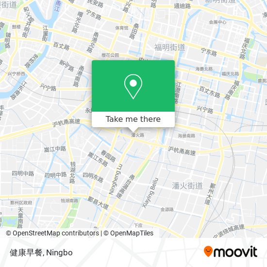 健康早餐 map