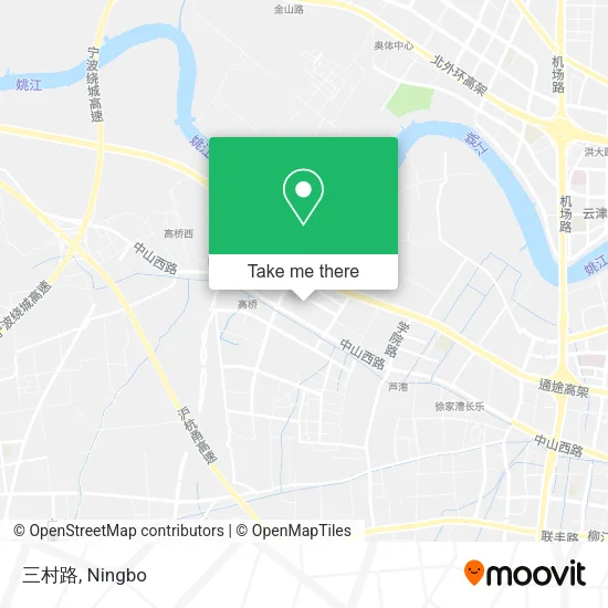 三村路 map