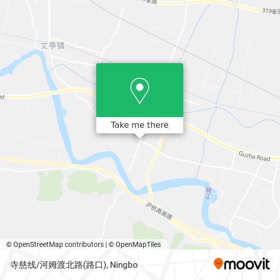 寺慈线/河姆渡北路(路口) map