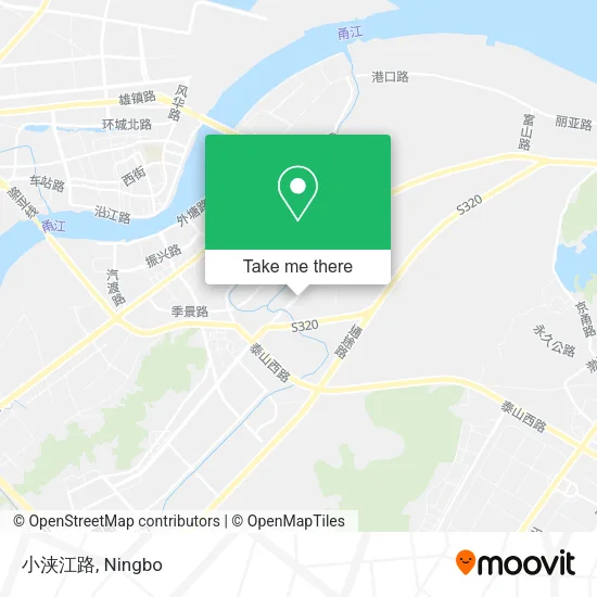 小浃江路 map