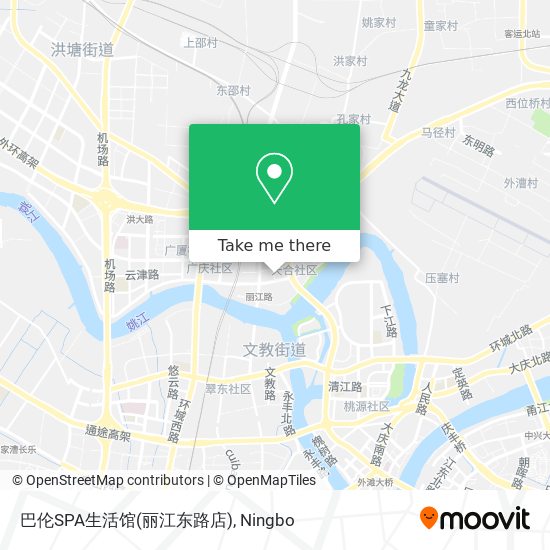 巴伦SPA生活馆(丽江东路店) map
