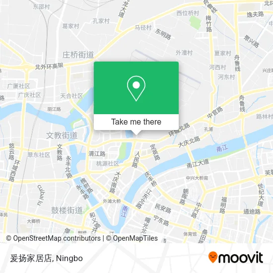 爰扬家居店 map