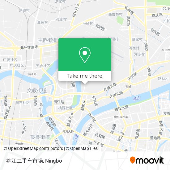 姚江二手车市场 map