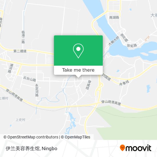 伊兰美容养生馆 map