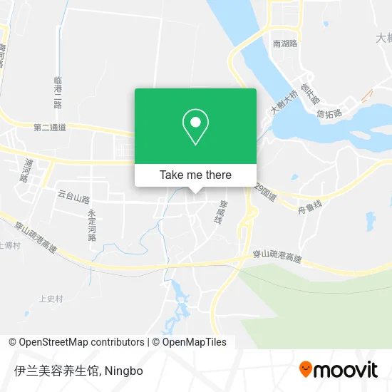 伊兰美容养生馆 map