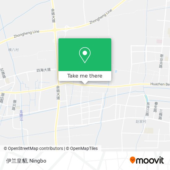 伊兰皇貂 map