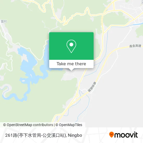 261路(亭下水管局-公交溪口站) map