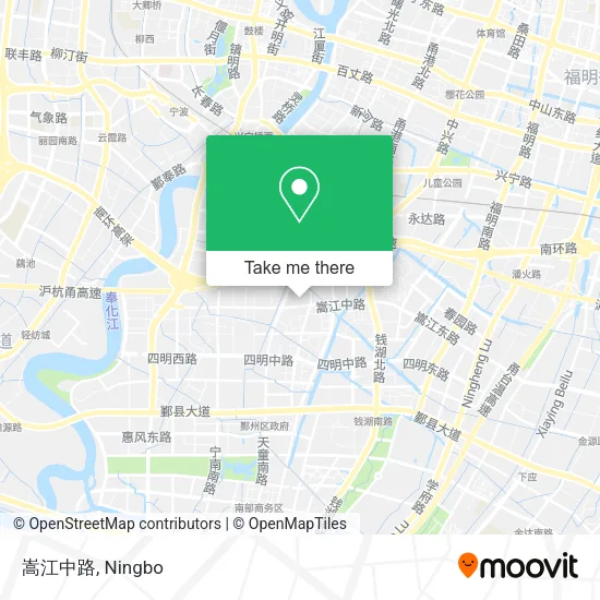 嵩江中路 map