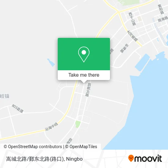嵩城北路/鄞东北路(路口) map