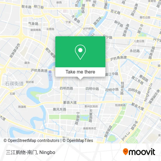 三江购物-南门 map