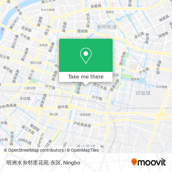 明洲水乡邻里花苑-东区 map
