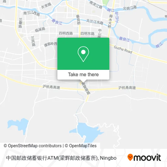 中国邮政储蓄银行ATM(梁辉邮政储蓄所) map