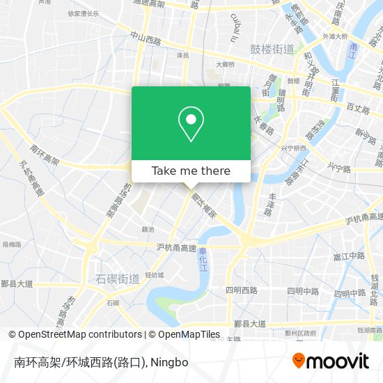 南环高架/环城西路(路口) map