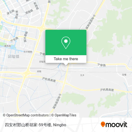 四安村鄮山桥胡家-59号楼 map