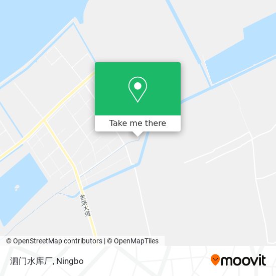 泗门水库厂 map