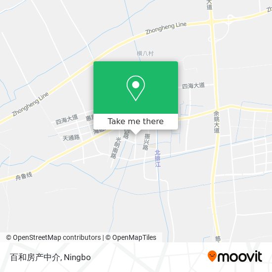 百和房产中介 map