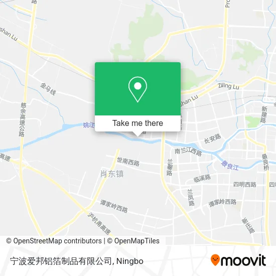 宁波爱邦铝箔制品有限公司 map