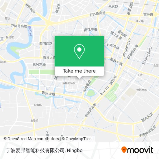 宁波爱邦智能科技有限公司 map