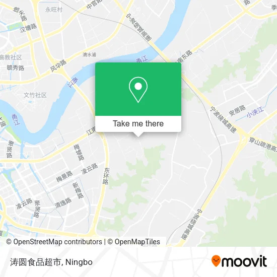 涛圆食品超市 map