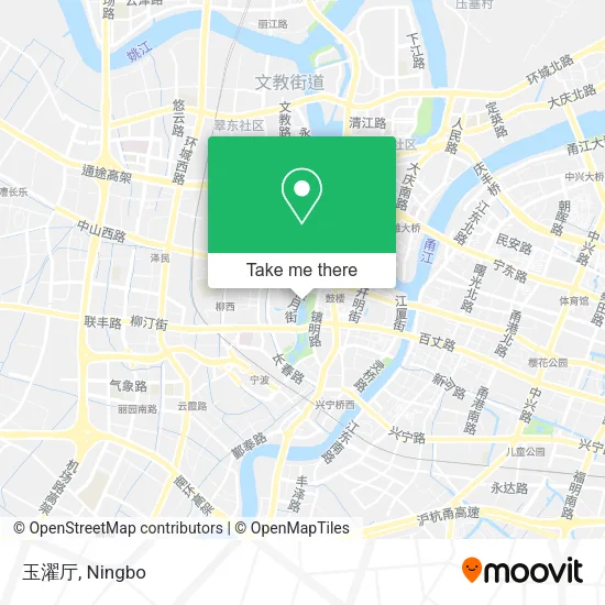 玉濯厅 map
