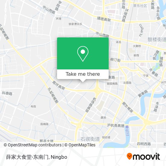 薛家大食堂-东南门 map