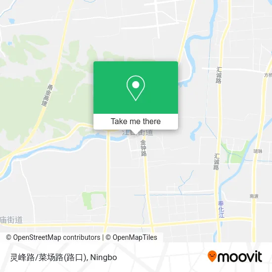灵峰路/菜场路(路口) map