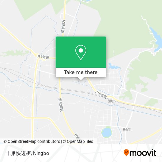 丰巢快递柜 map