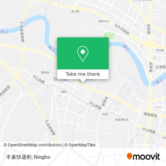 丰巢快递柜 map