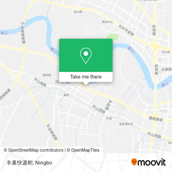 丰巢快递柜 map