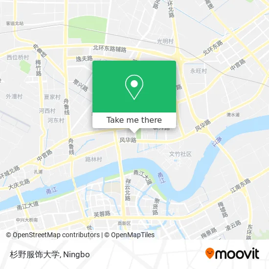 杉野服饰大学 map