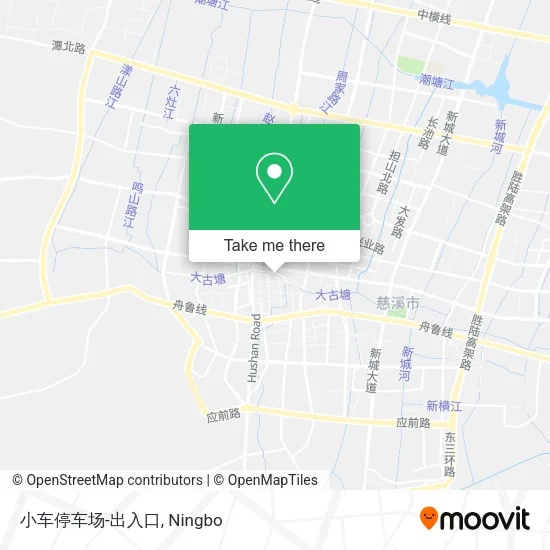 小车停车场-出入口 map