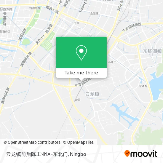 云龙镇前后陈工业区-东北门 map