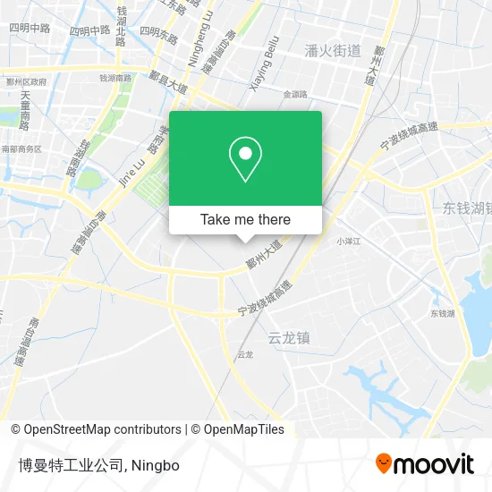 博曼特工业公司 map