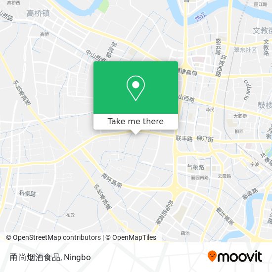 甬尚烟酒食品 map