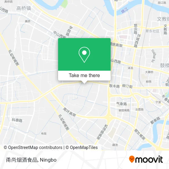 甬尚烟酒食品 map