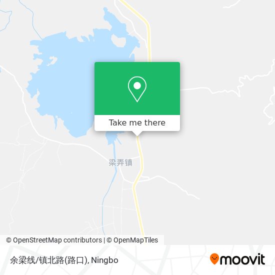 余梁线/镇北路(路口) map