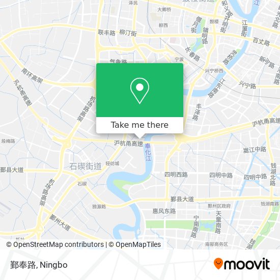 鄞奉路 map