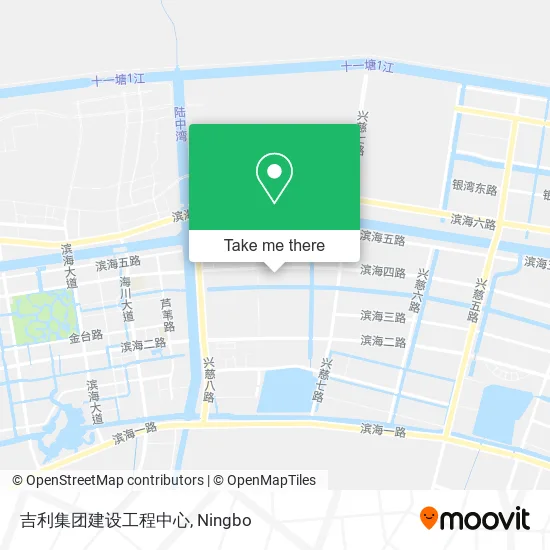 吉利集团建设工程中心 map